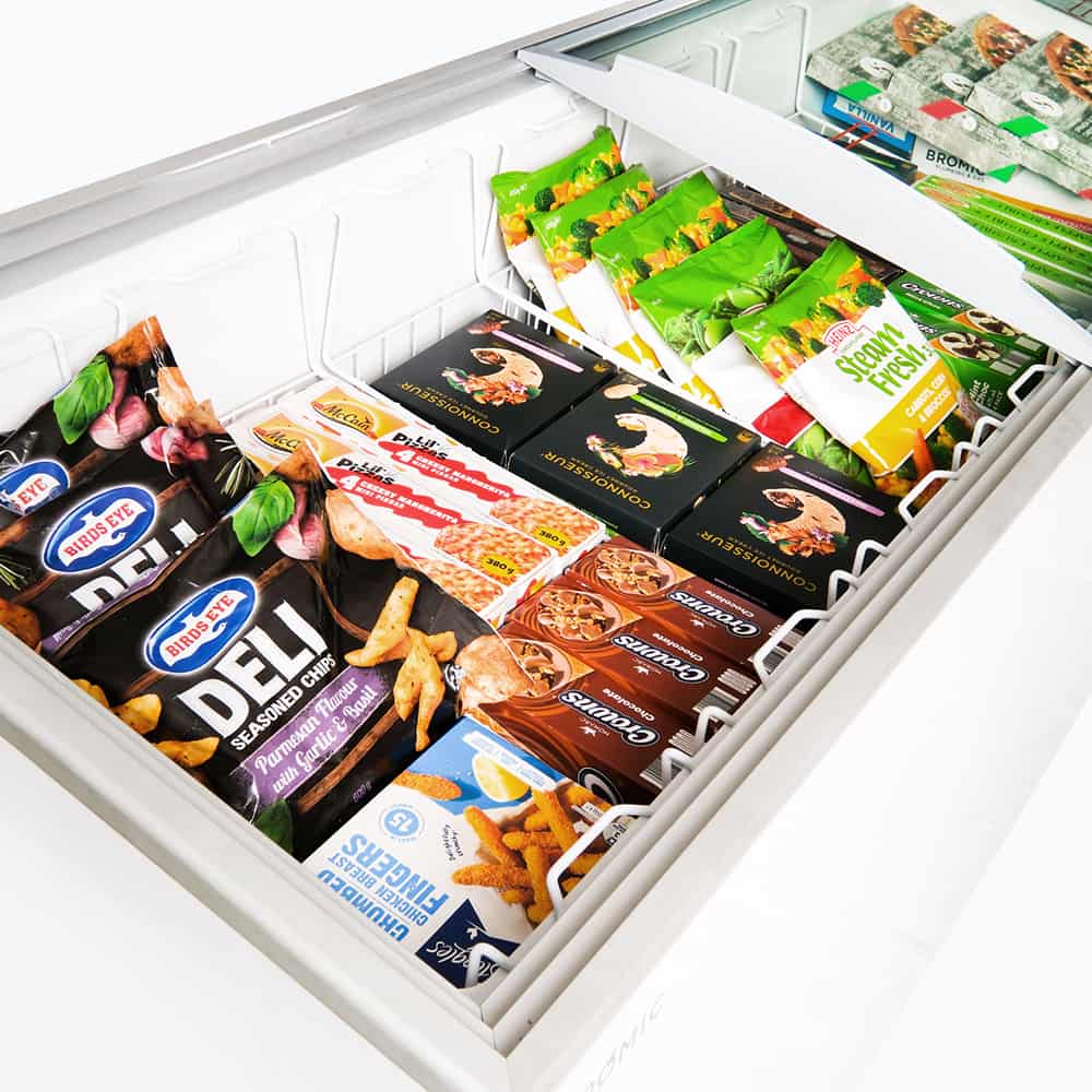 Bromic Display Chest Freezer - 555L - Curved Glass Top CF0600ATCG-NR
