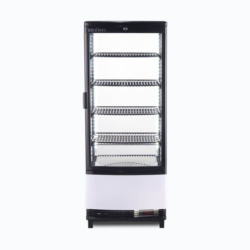 Bromic Countertop Fridge - 98L - 1 Door - Curved Glass CT0100G4BC-NR