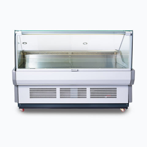 Bromic Square Glass Deli Display - 1955mm DD1875SG-NR