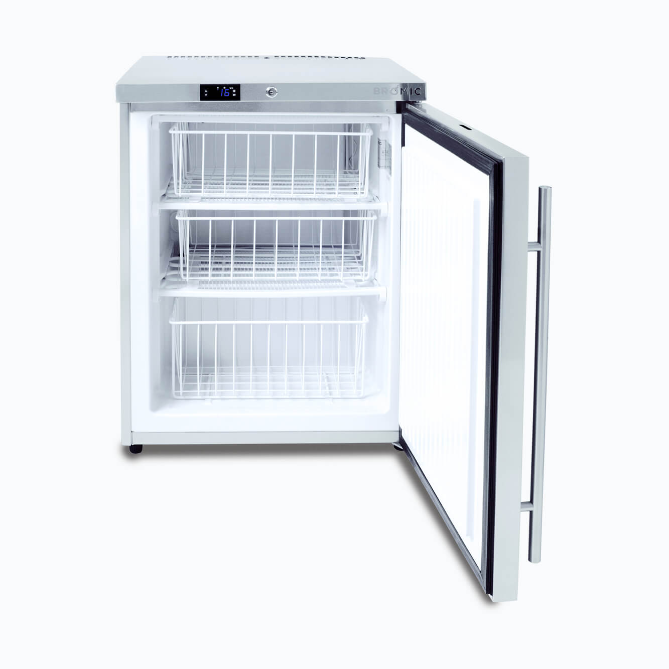 Bromic Under Bench Freezer - 115L - 1 Door - Stainless Steel UBF0140SD-NR
