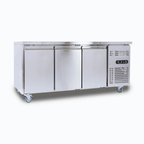 Bromic Under Bench Freezer - 417L - 3 Doors - Stainless Steel UBF1795SD-NR