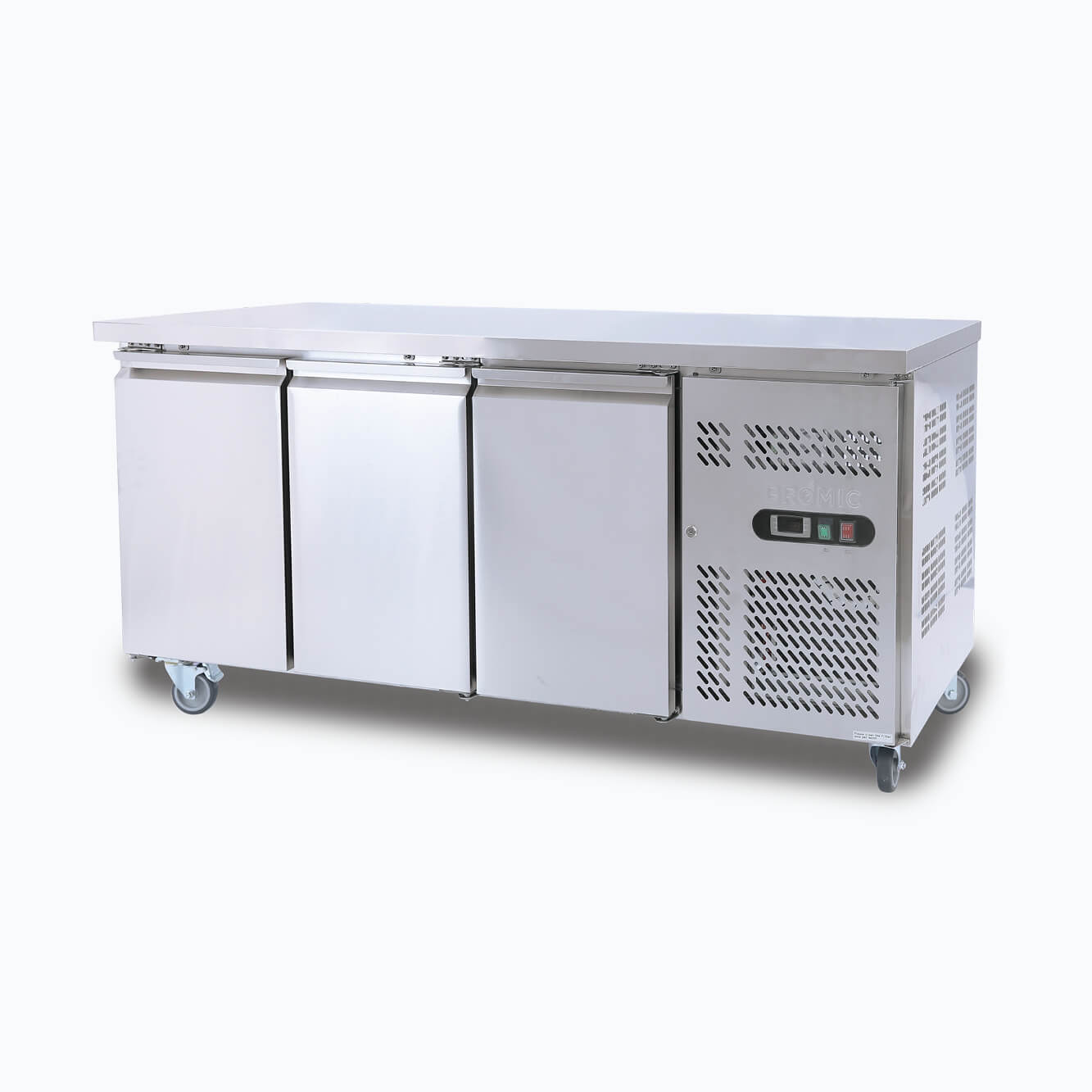 Bromic Under Bench Freezer - 417L - 3 Doors - Stainless Steel UBF1795SD-NR