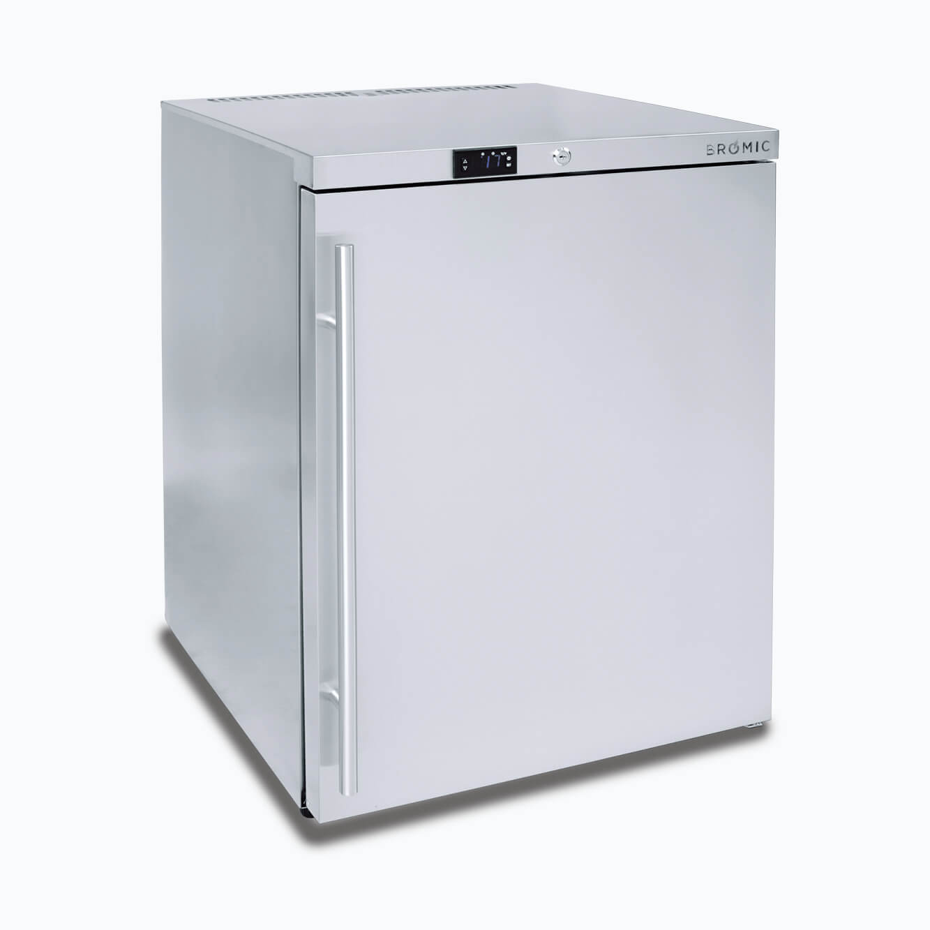 Bromic Under Bench Fridge - 138L - 1 Door - Stainless Steel UBC0140SD-NR