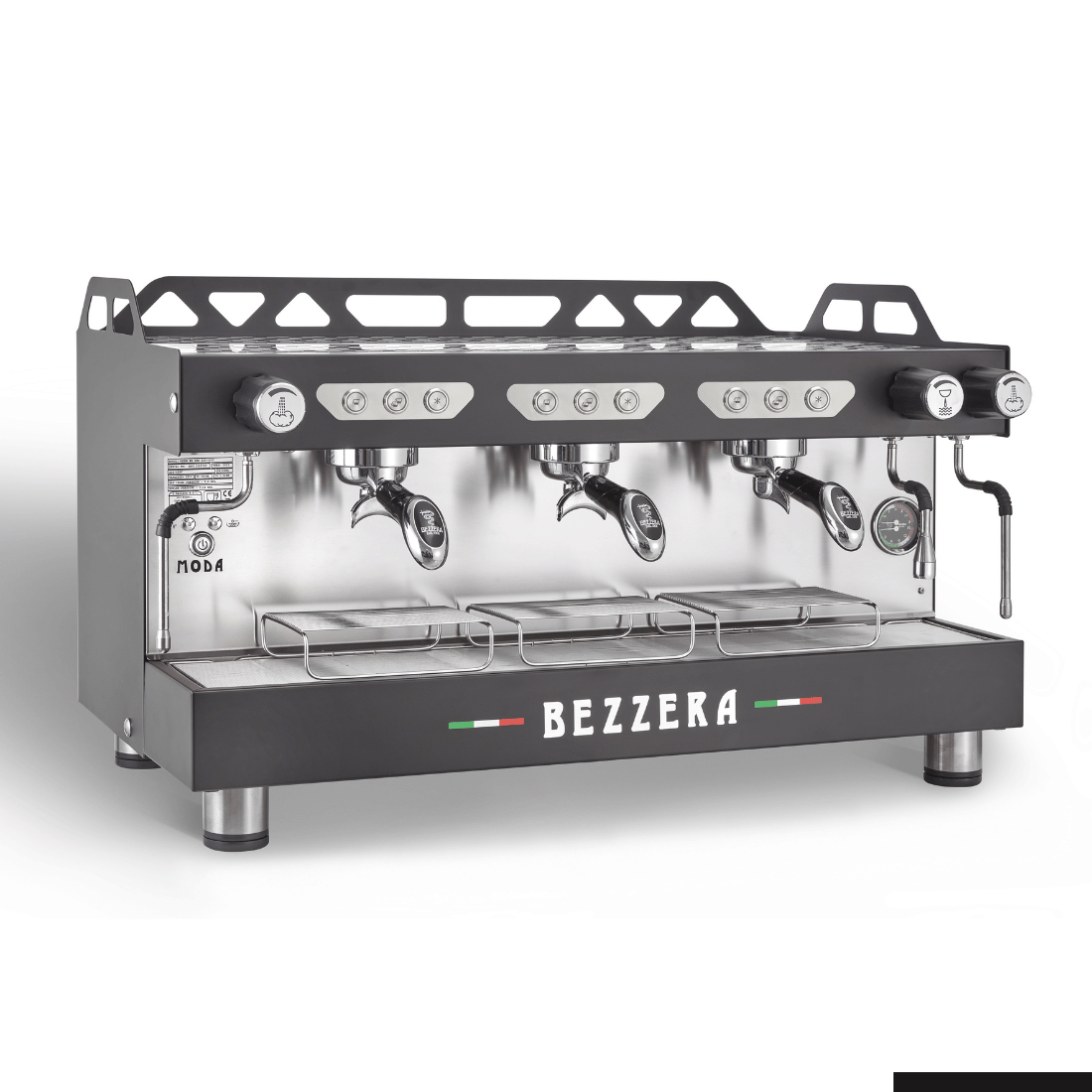 Bezzera 3 Group Moda DE PID Espresso Machine - BZMODAPID3B