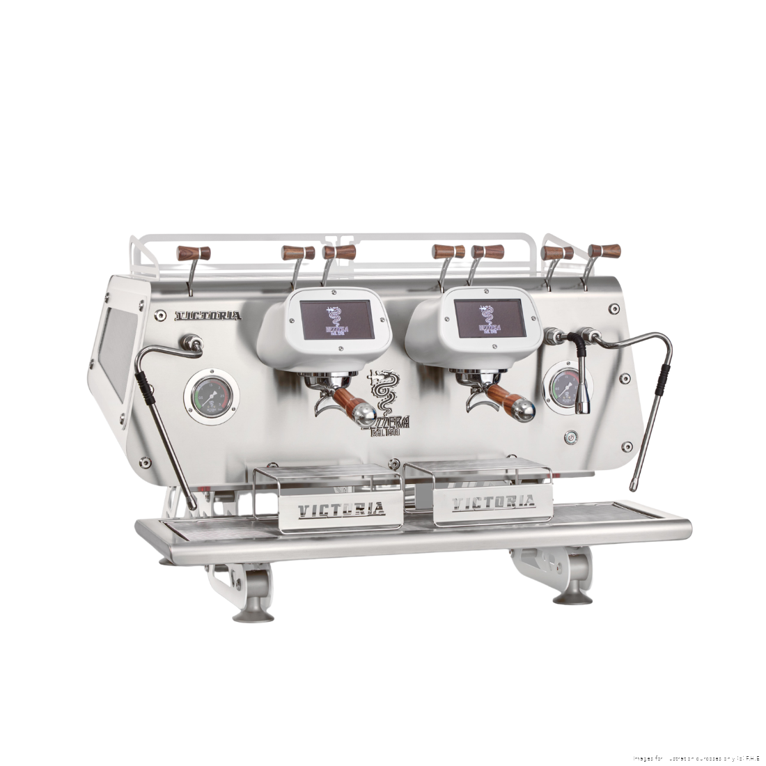 Bezzera Victoria PID 2 Group Espresso Machine White - BZVICTORIAPID2GB