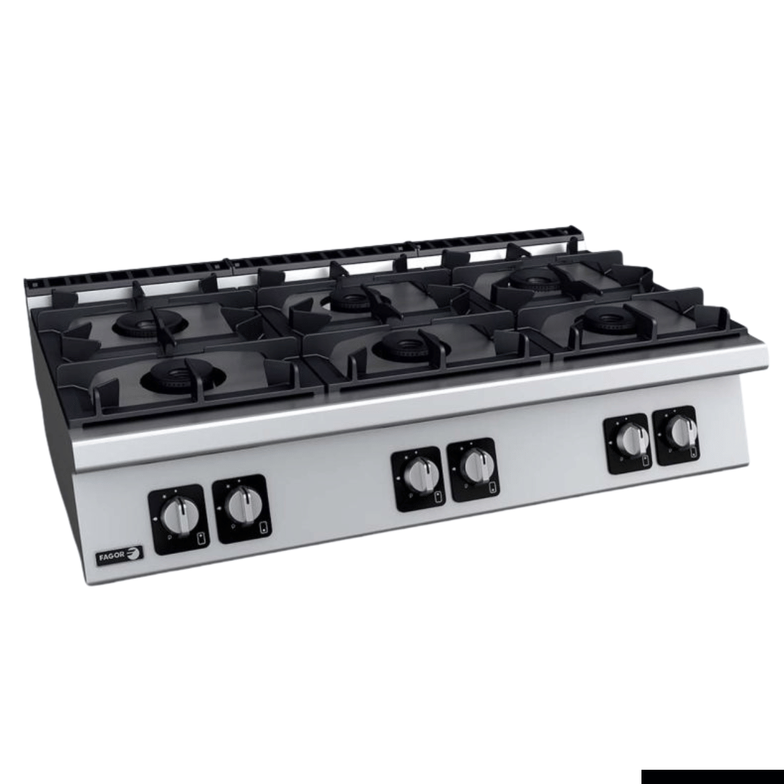Fagor Kore 700-900 Series C-GH Bench Top Gas Burner - 4 or 6 Burner