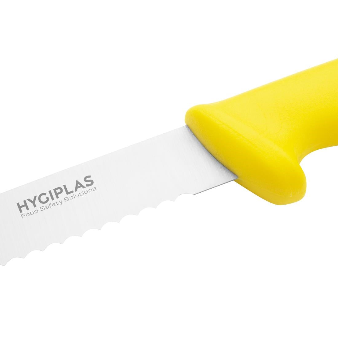 Hygiplas Serrated Slicer Yellow 255mm - C810