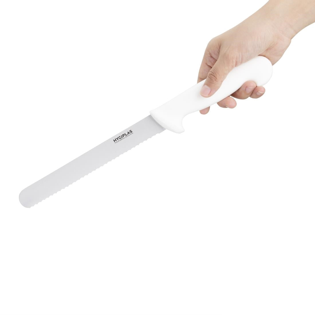 Hygiplas Bread Knife White 205mm - C882