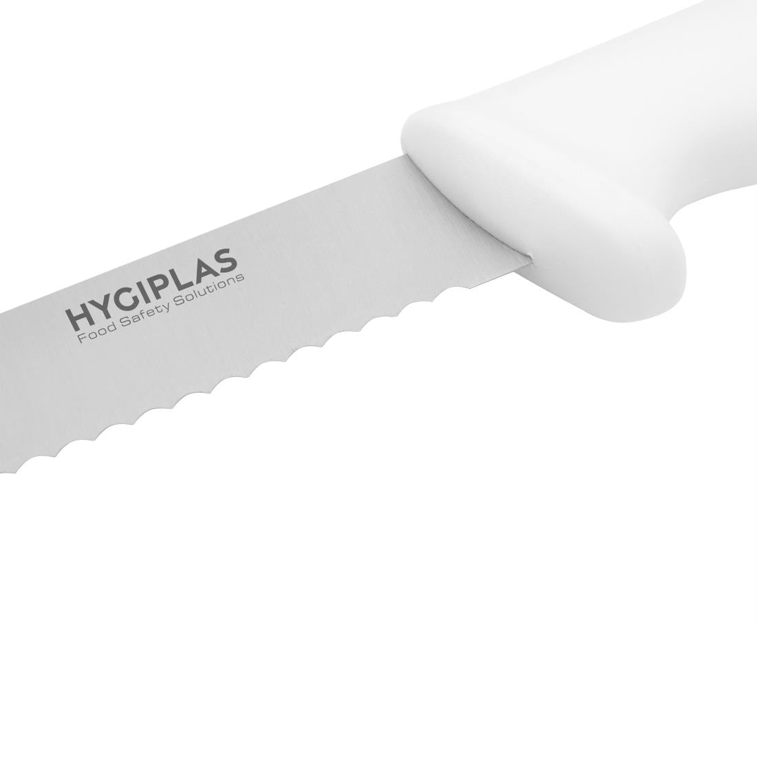 Hygiplas Bread Knife White 205mm - C882