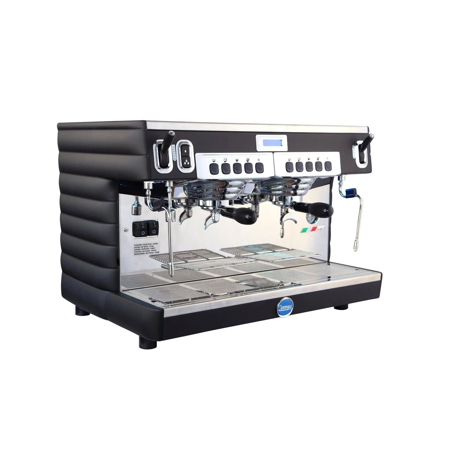 Caramali Bubble - 2 Group Commercial Espresso Machine - Black