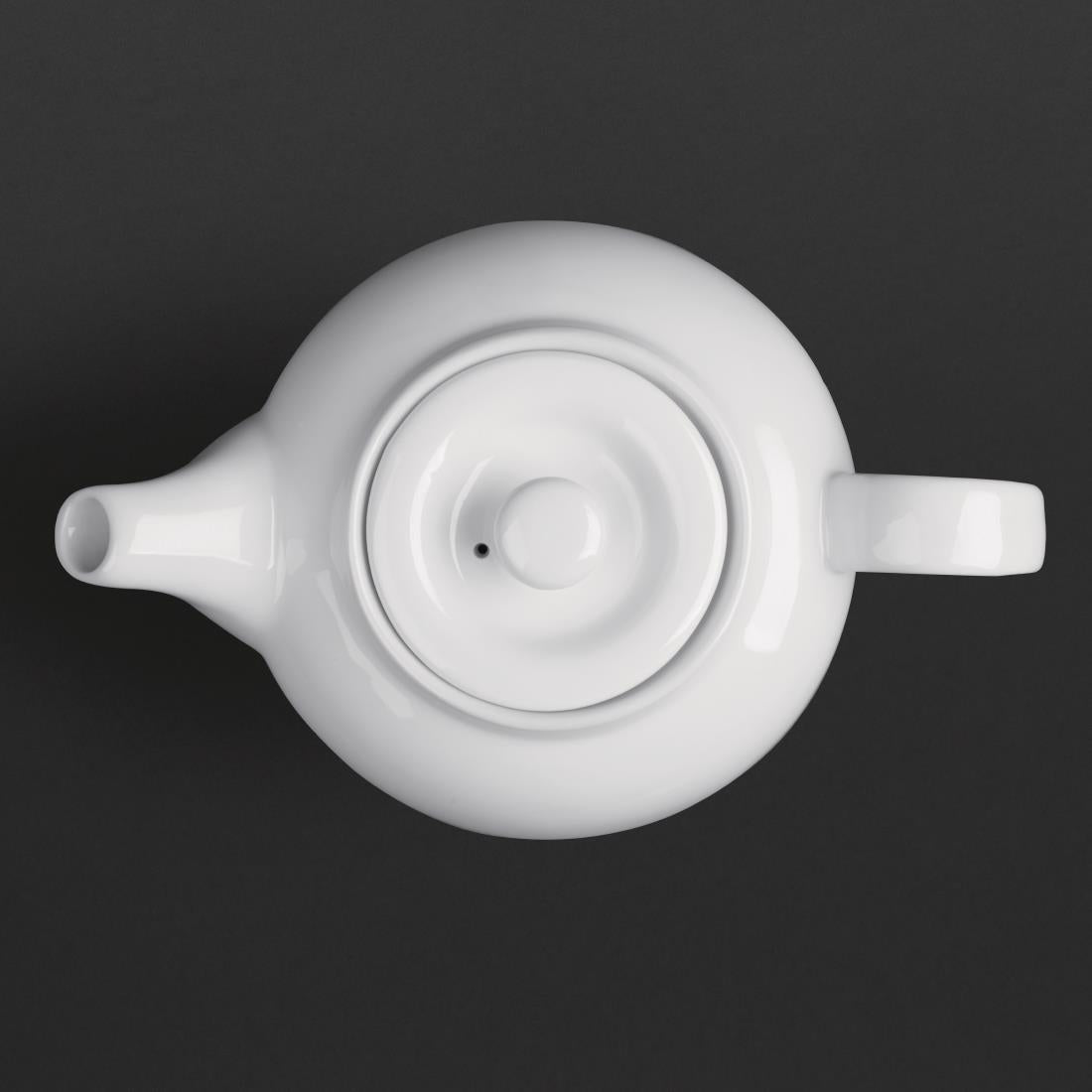 Olympia Whiteware Teapots 852ml (4 Pack) - CB474