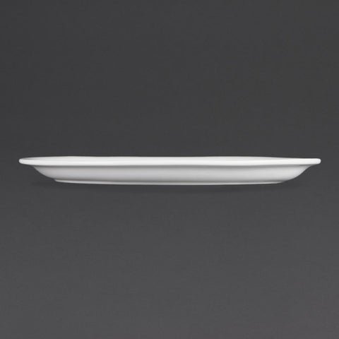Olympia Whiteware Oval Platters 295mm (6 Pack) - CB484
