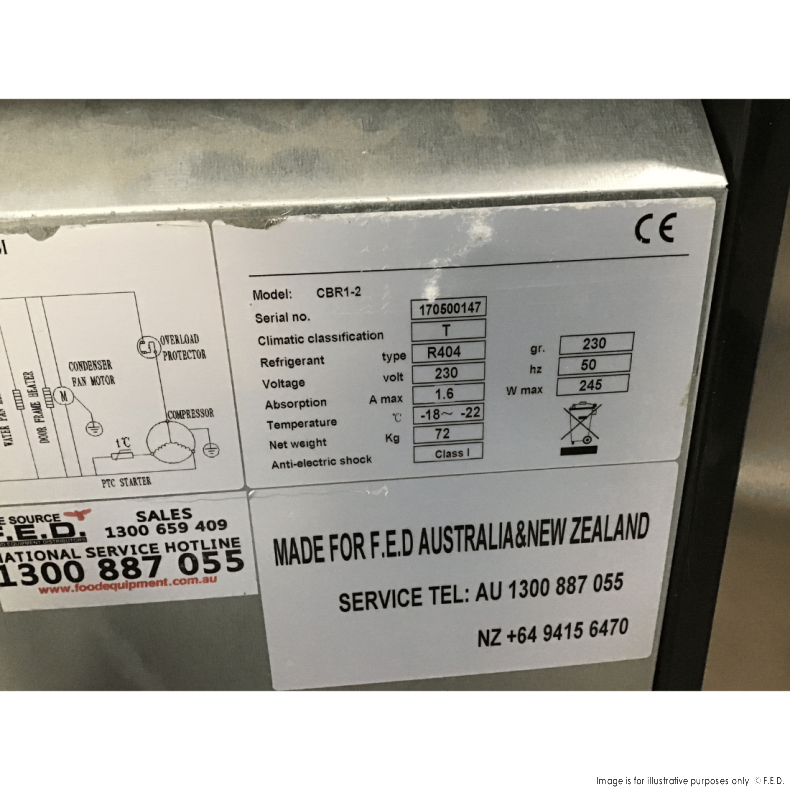 CLEARANCE - Thermaster Flexdrawer counter - Cbr1-2-VIC710