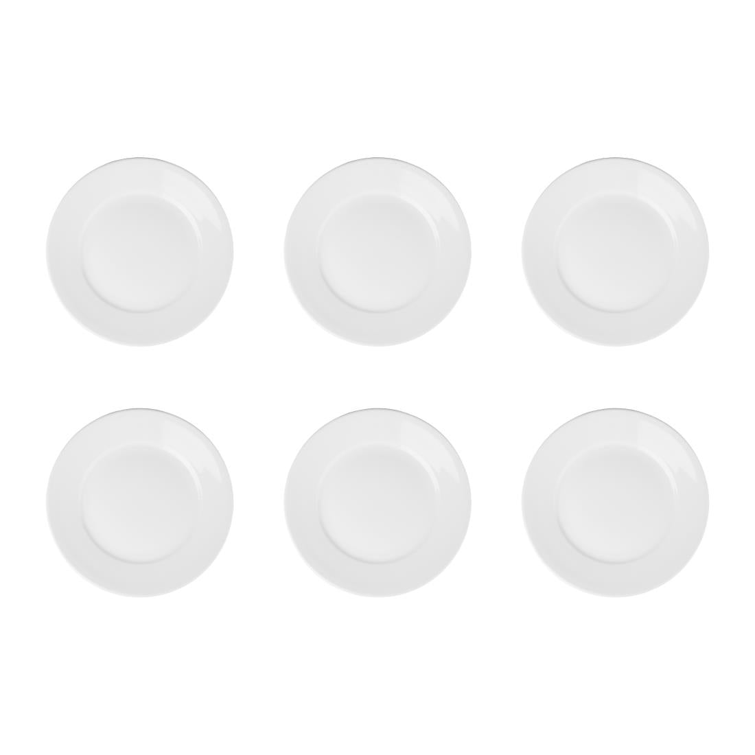 Olympia Athena Wide Rimmed Plates 280mm (Box 6) - CC210
