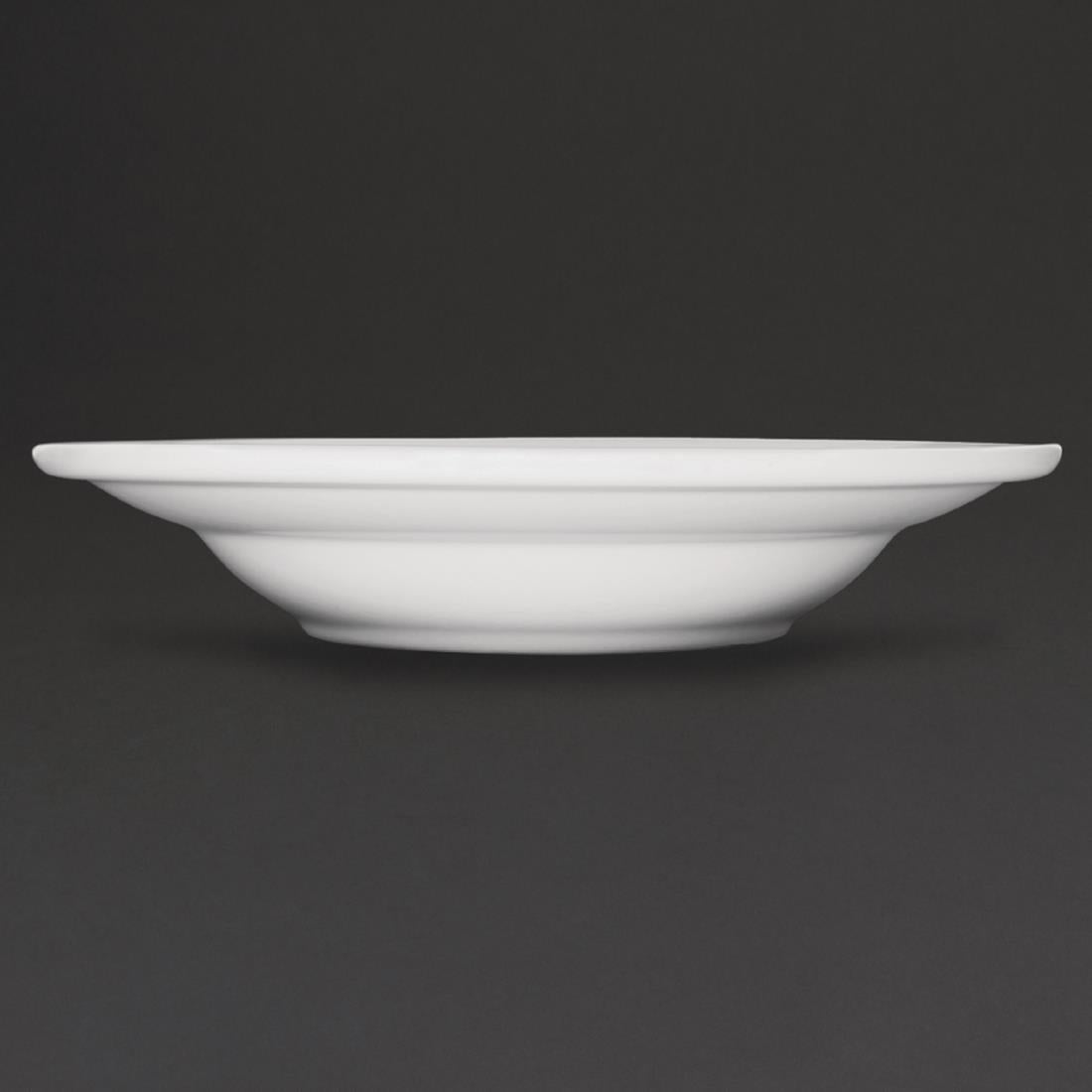 Olympia Athena Rimmed Soup Bowls (Box 6) - CC214