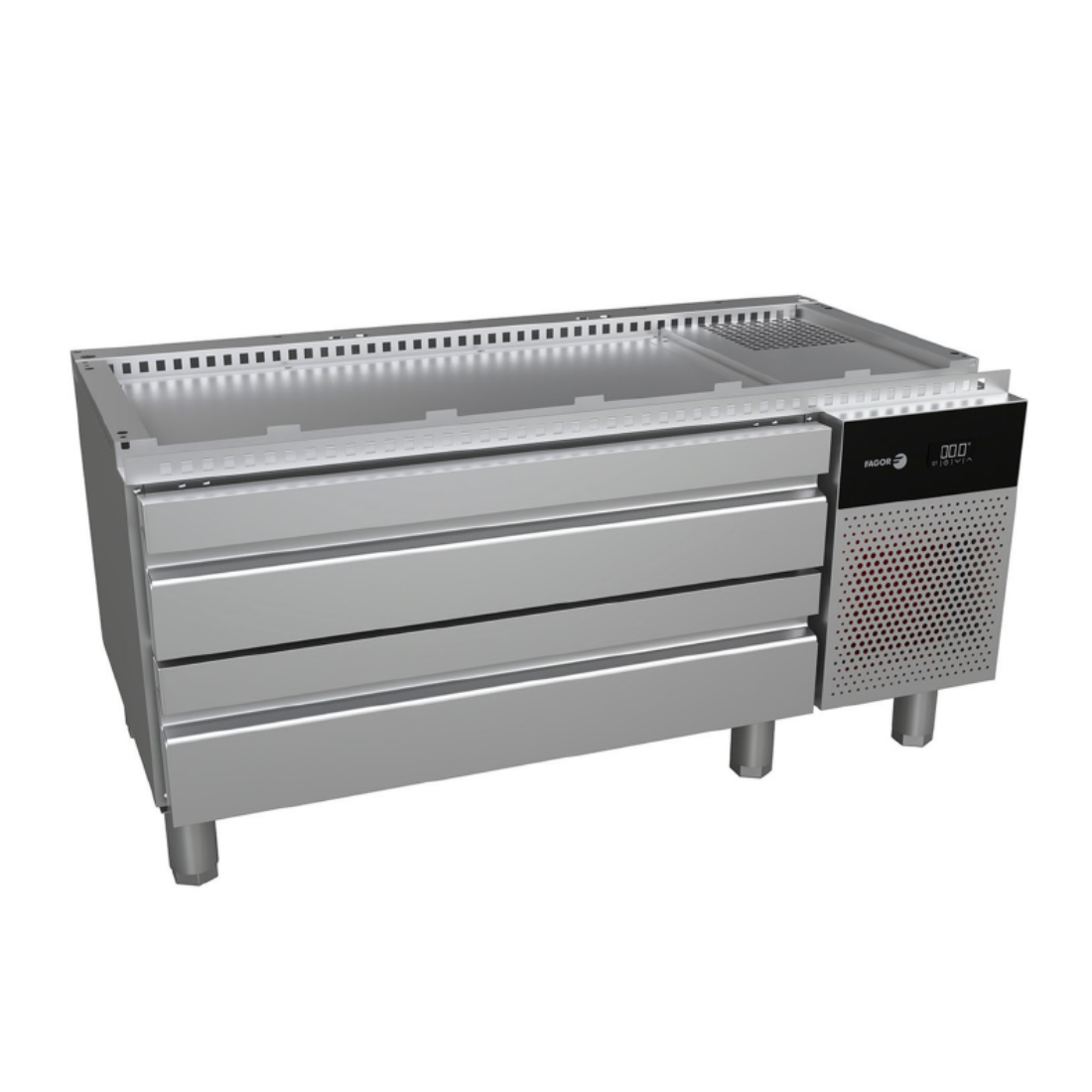 Fagor Kore 700 Series 1200mm 2 Drawer Refrigerated Stand (GN 4/3) - CCP7-2G-W2
