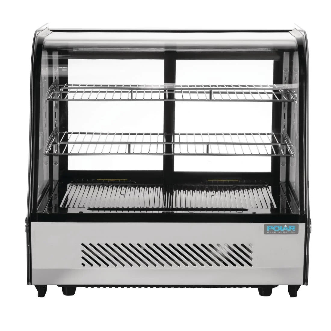 Polar G-Series Energy Efficient Countertop Food Display Fridge Black 120Ltr - GP292-A