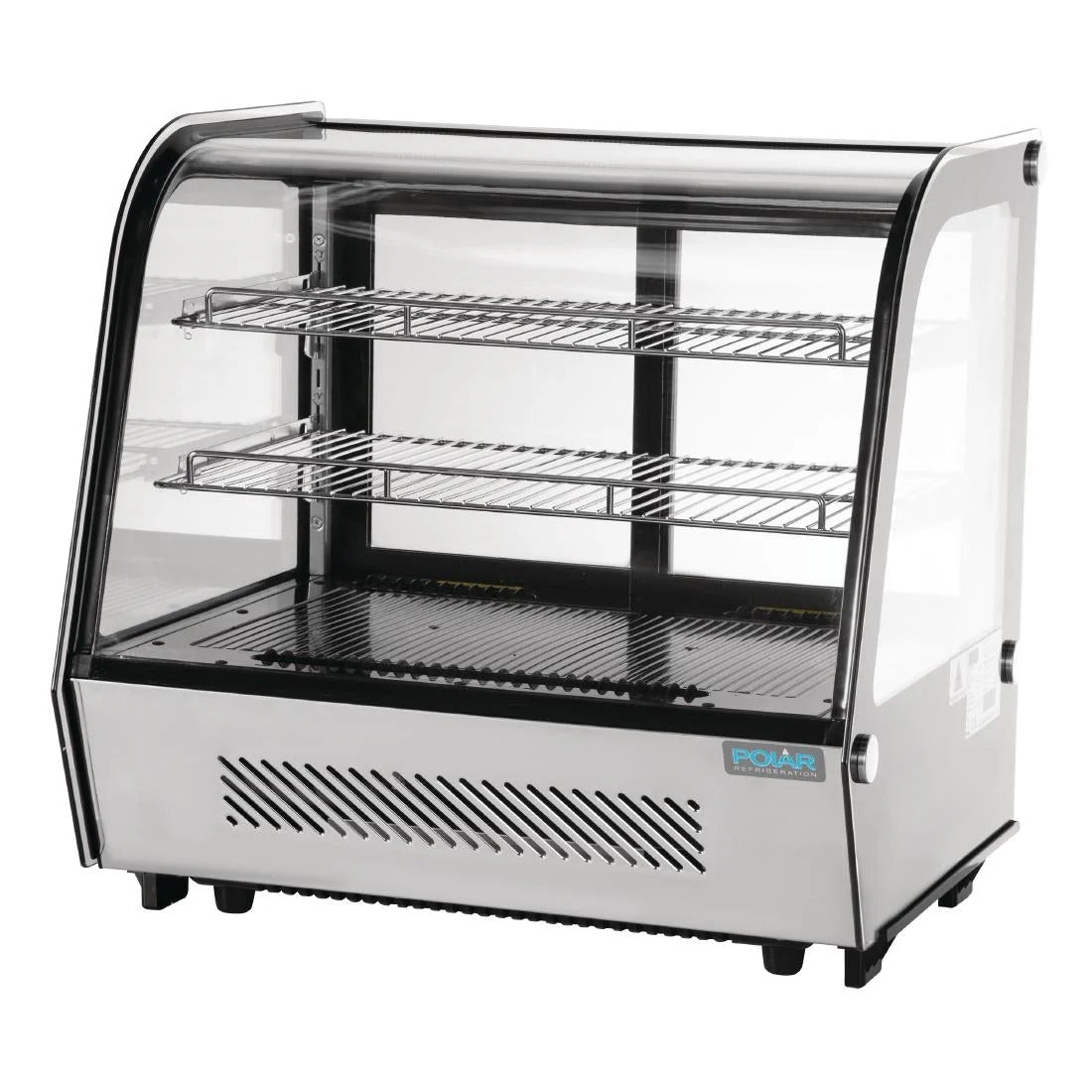 Polar G-Series Energy Efficient Countertop Food Display Fridge Black 120Ltr - GP292-A