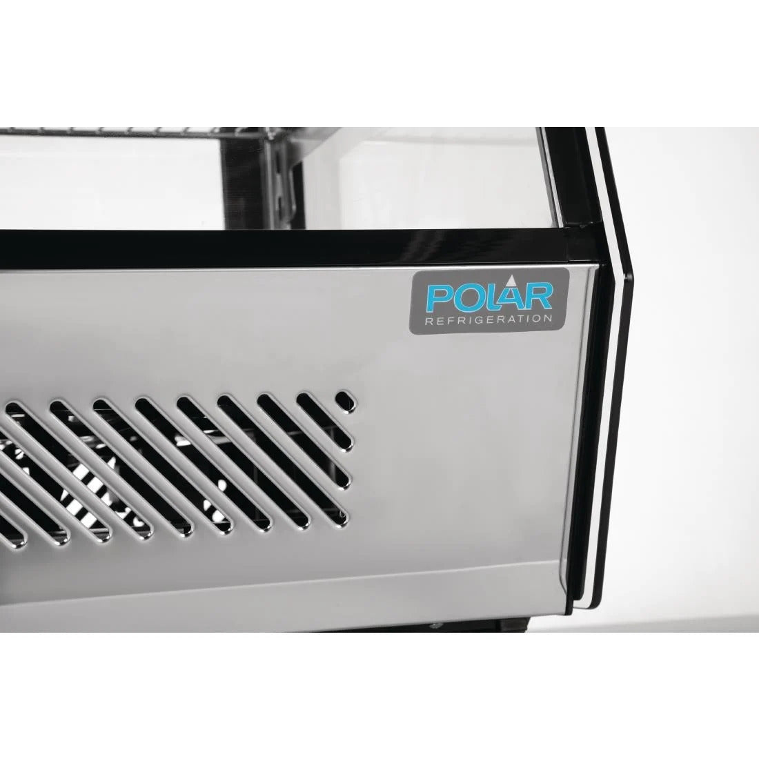 Polar G-Series Energy Efficient Countertop Food Display Fridge Black 120Ltr - GP292-A
