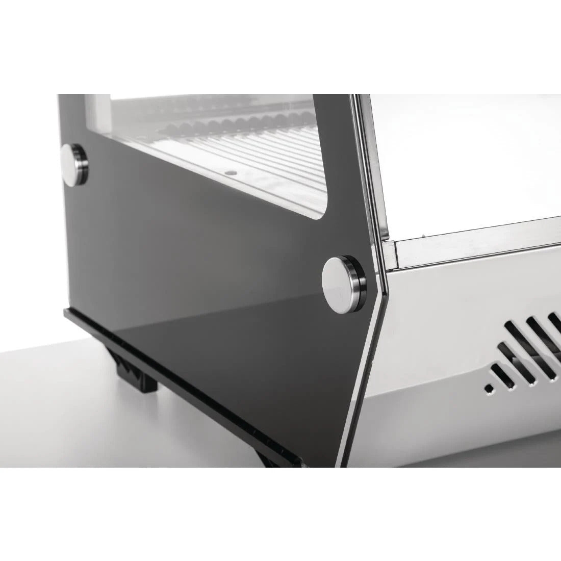 Polar G-Series Energy Efficient Countertop Food Display Fridge Black 120Ltr - GP292-A