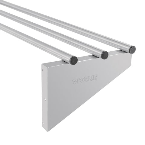 Vogue Stainless Steel Wall Shelf 1200mm - CD551