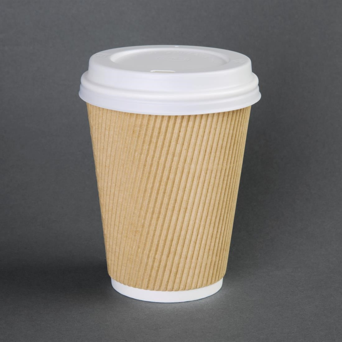 Lids for 225ml Fiesta Recyclable Takeaway Coffee Cups (Pack of 1000) - CE256