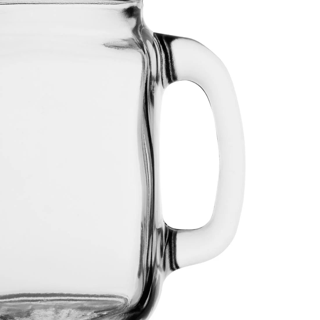 Olympia Handled Mason Jar Glasses 470ml (Pack of 12) - CE678