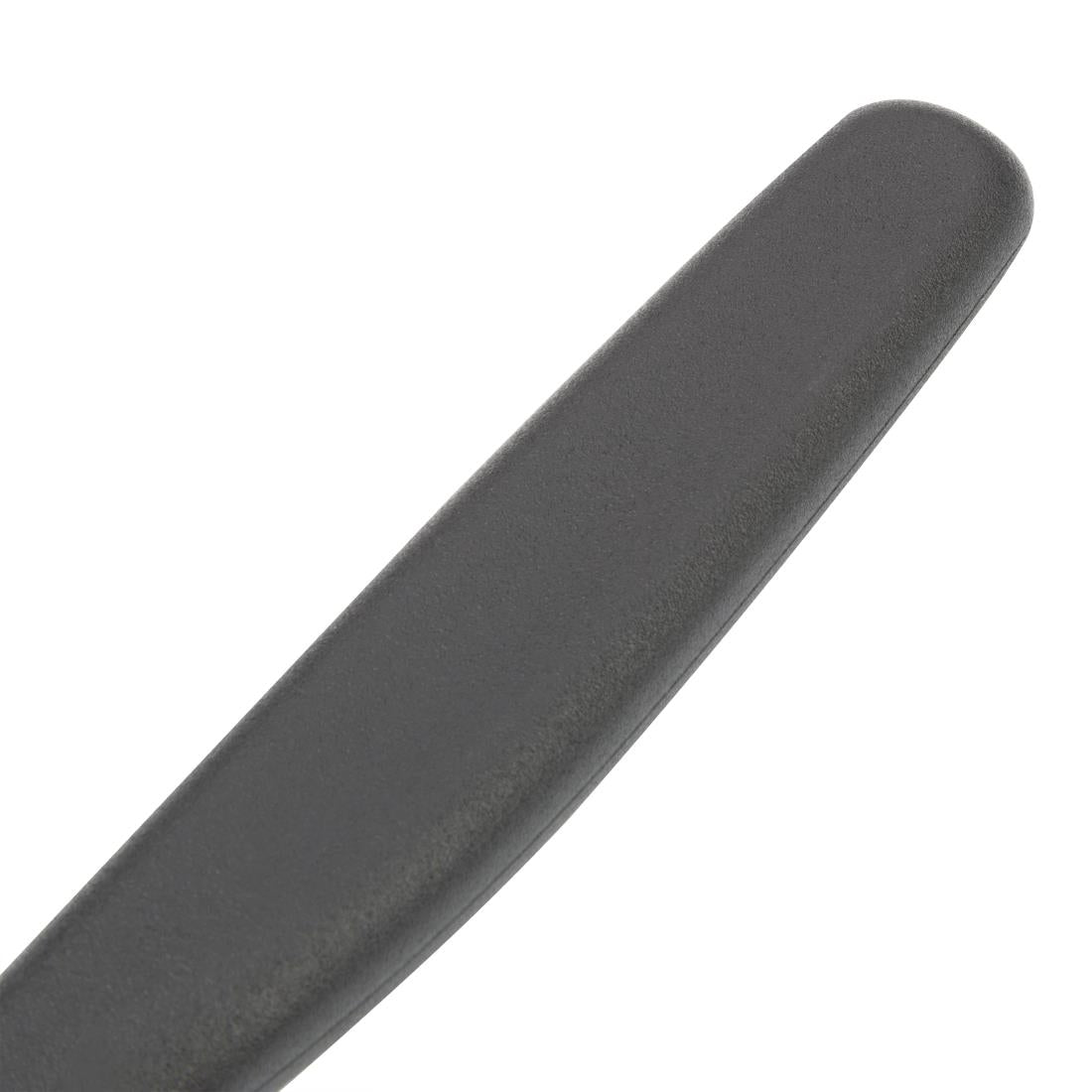 Hygiplas Serrated Tomato Knife Black 100mm - CF897