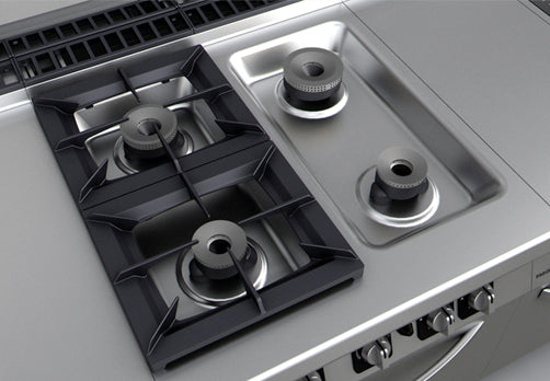 Fagor Kore 700-900 Series C-GH Bench Top Gas Burner - 4 or 6 Burner
