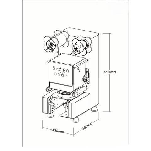TéVera Automatic Sealing Machine - CS-95B