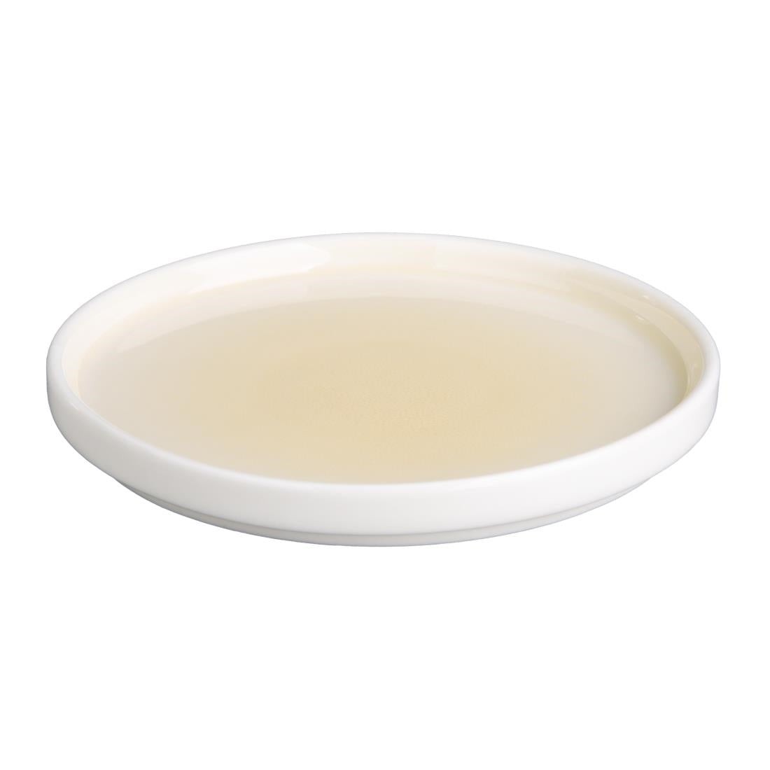 Olympia Fondant Plates Lemon 156mm (6 Pack) - CU411