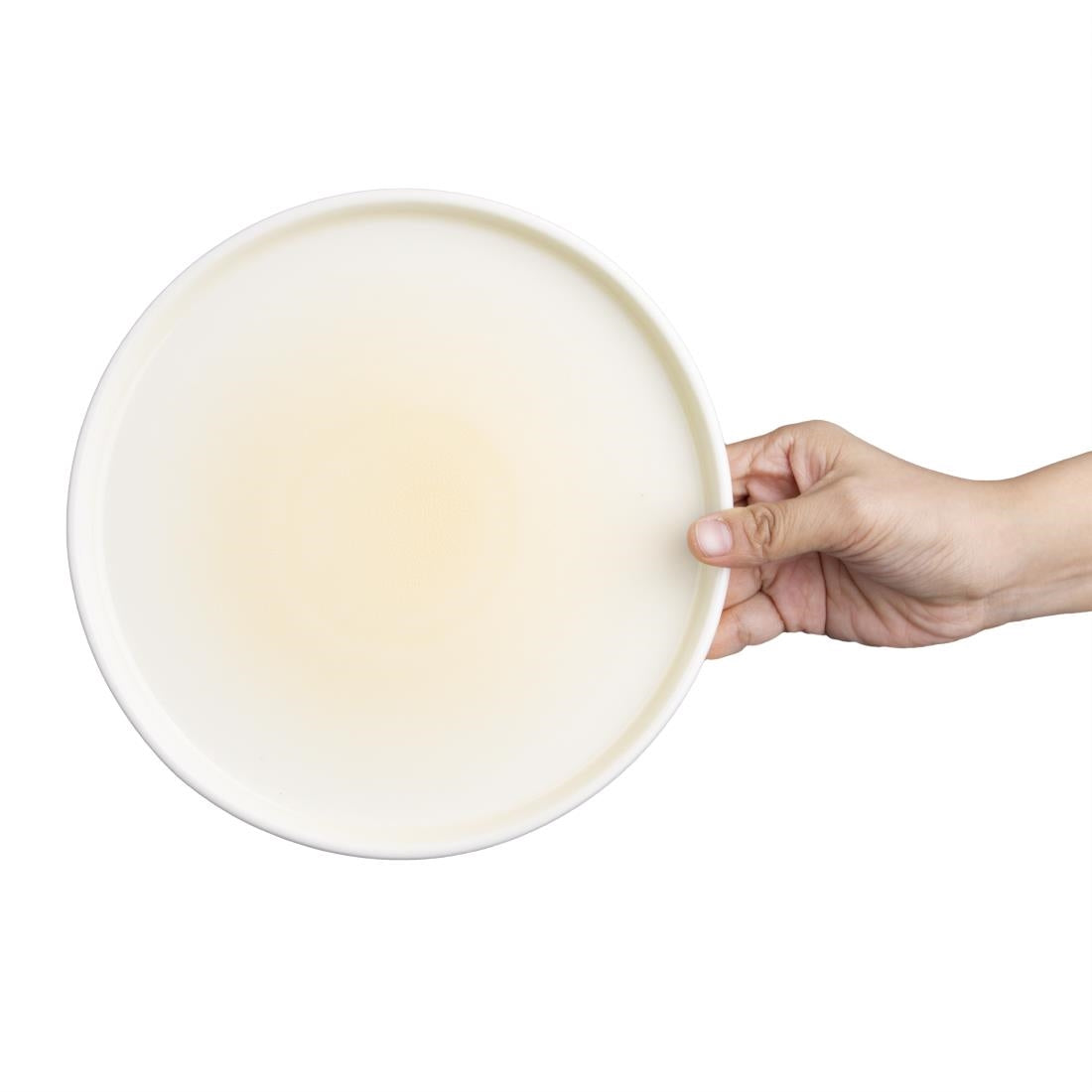 Olympia Fondant Plate Lemon - 215mm (6 Pack) - CU415