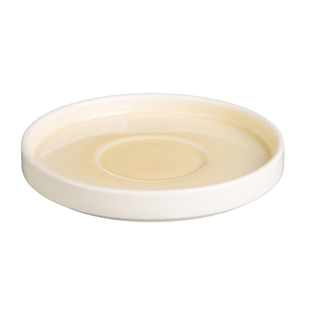 Olympia Fondant Saucers Lemon 155mm for CU426 (6 Pack) - CU427