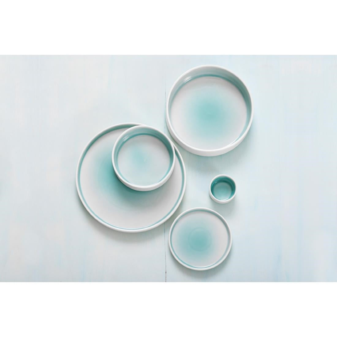 Olympia Fondant Bowl Mint - 215mm (4 Pack) - CU432
