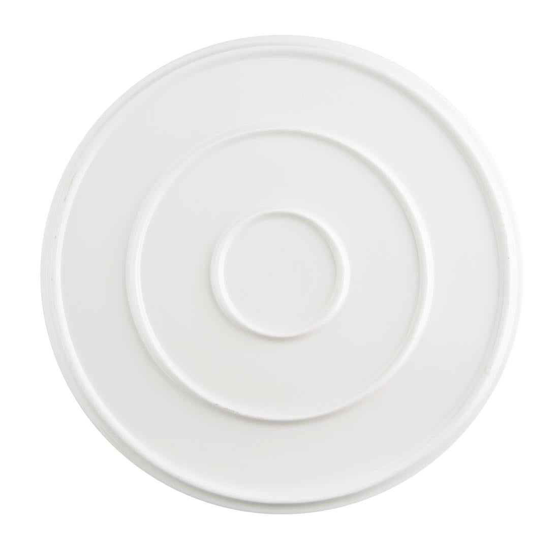 Olympia Fondant Plate Pink - 270mm (4 Pack) - CU452