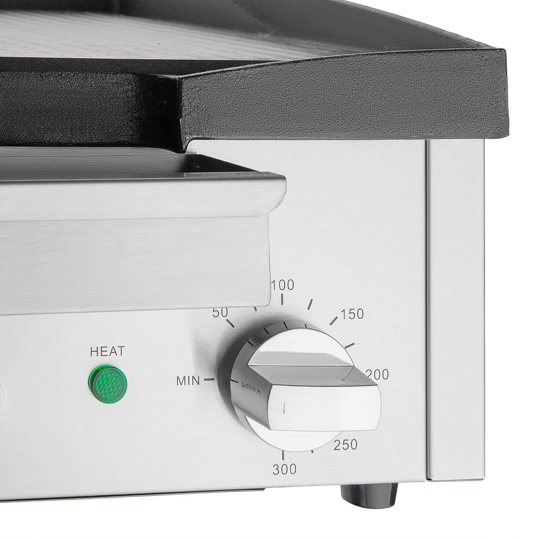 Apuro Cast Iron Countertop Griddle 2.8kW - CU966-A