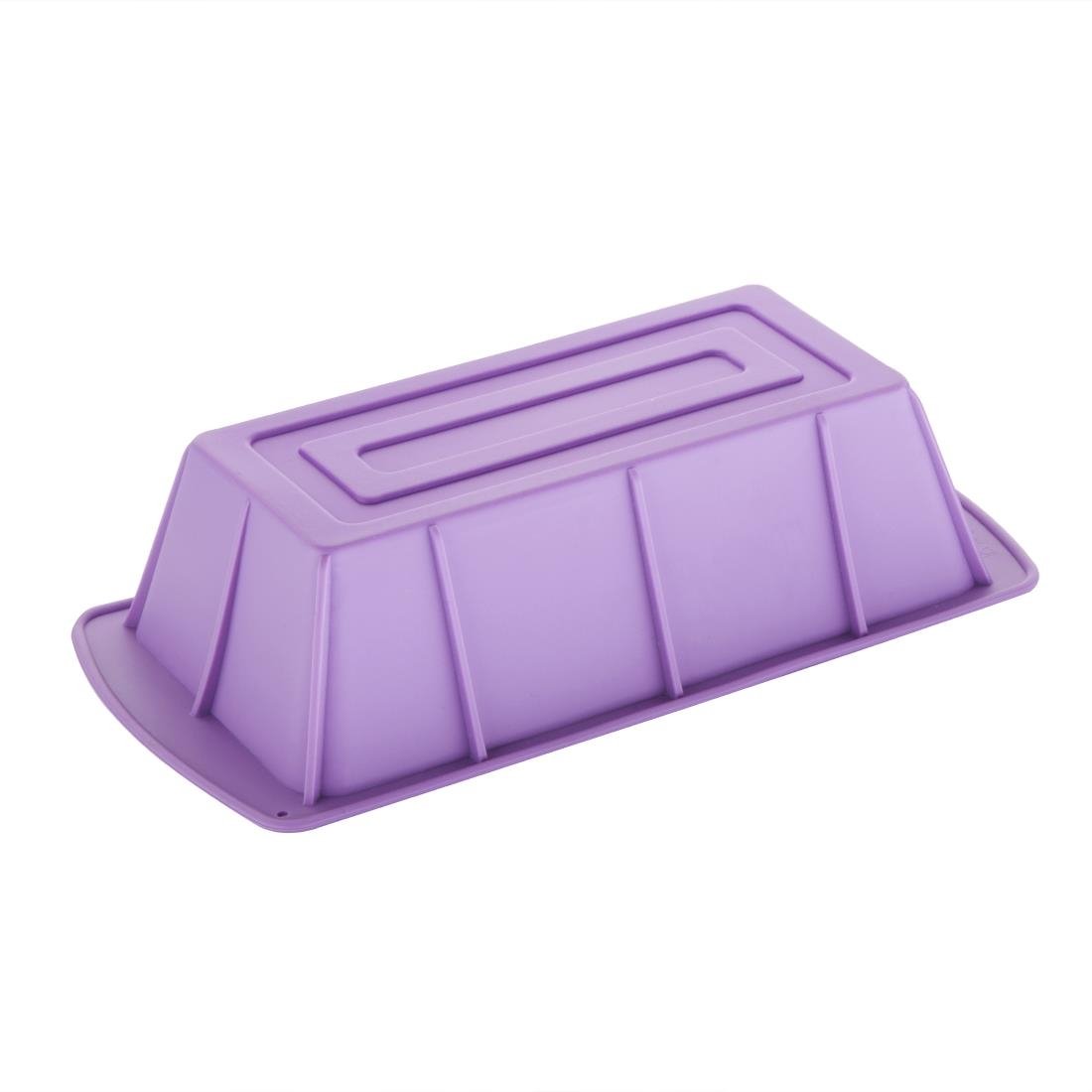 Hygiplas Flexible Silicone Purple Loaf Pan - CX048