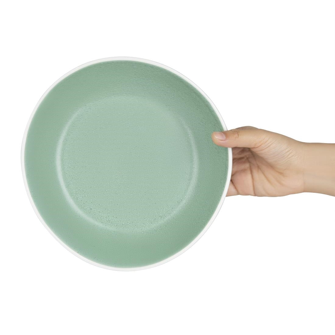 Olympia Chia Green Coupe Bowl 220mm 8.5" (4 Pack) - CX954