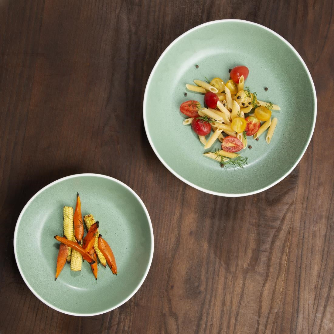 Olympia Chia Green Coupe Bowl 220mm 8.5" (4 Pack) - CX954