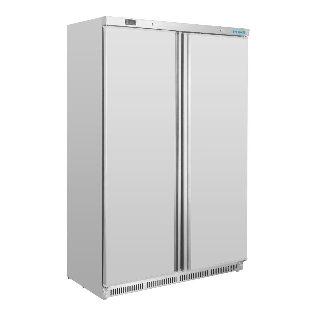 Polar C-Series Double Door Fridge Stainless Steel - CZ783-A