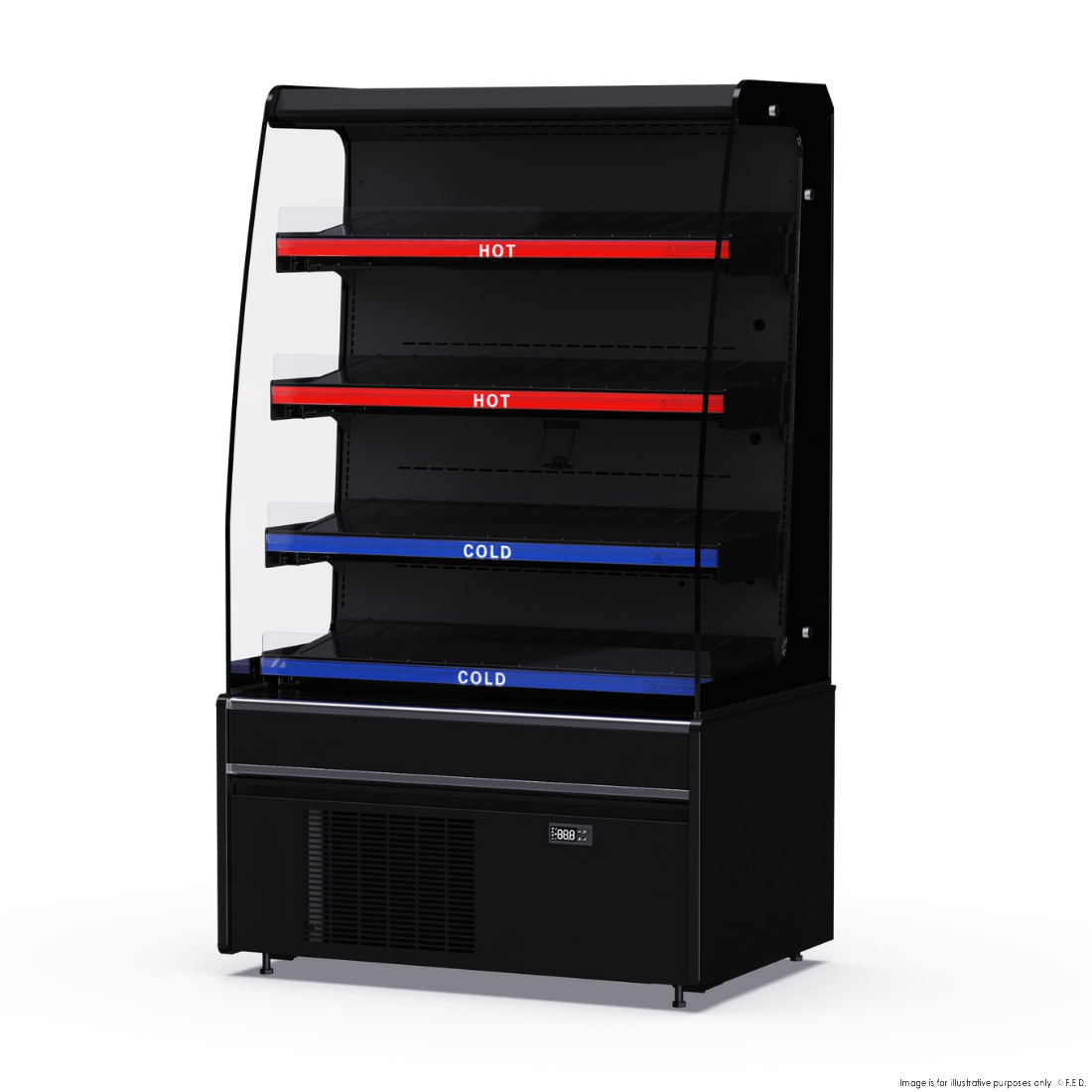Thermaster Grab & Go Hot and Cold Cabinet – DC-900CH