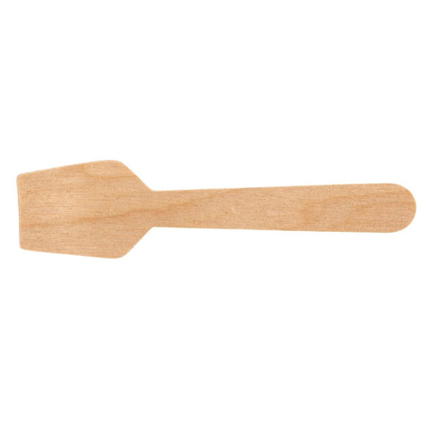 Fiesta Compostable Wooden Ice Cream Spoons (Pack of 100) - DK399