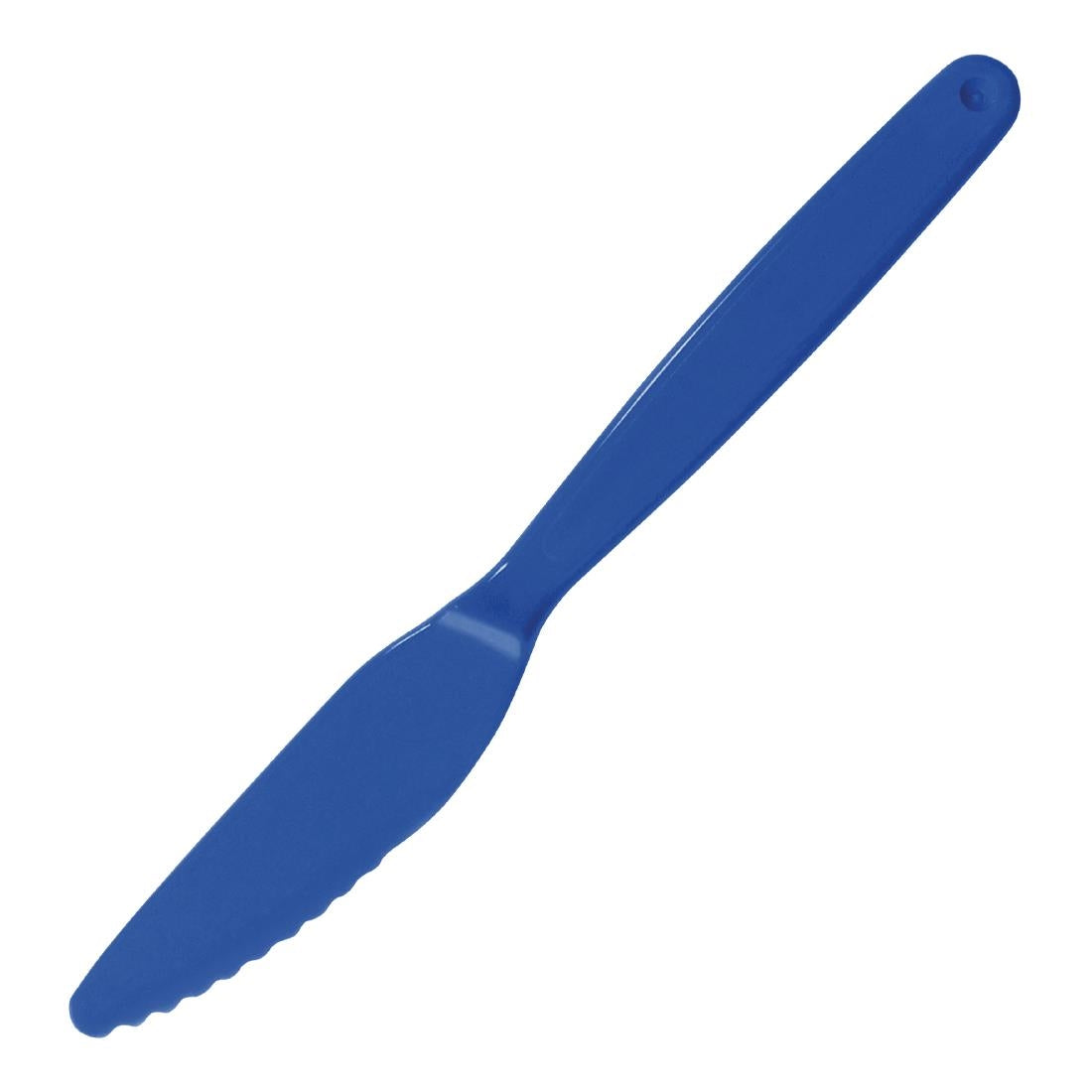 Olympia Kristallon Polycarbonate Knives Blue (12 Pack) - DL117