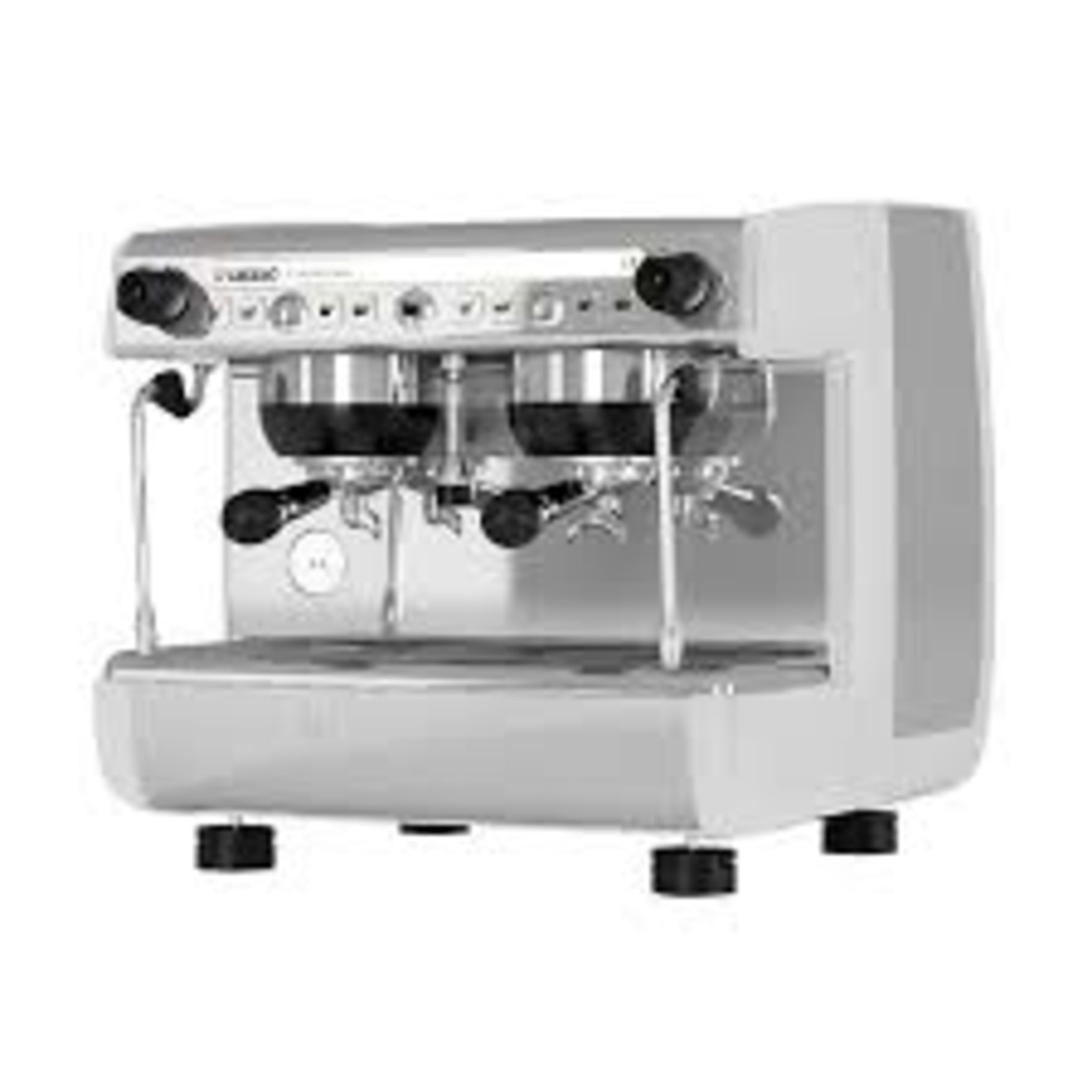 Casadio Undici White - 2 Group Commercial Espresso Machine - Stainless