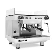 San Remo Zoe Compact Full - 2 Group Commercial Espresso Machine - White
