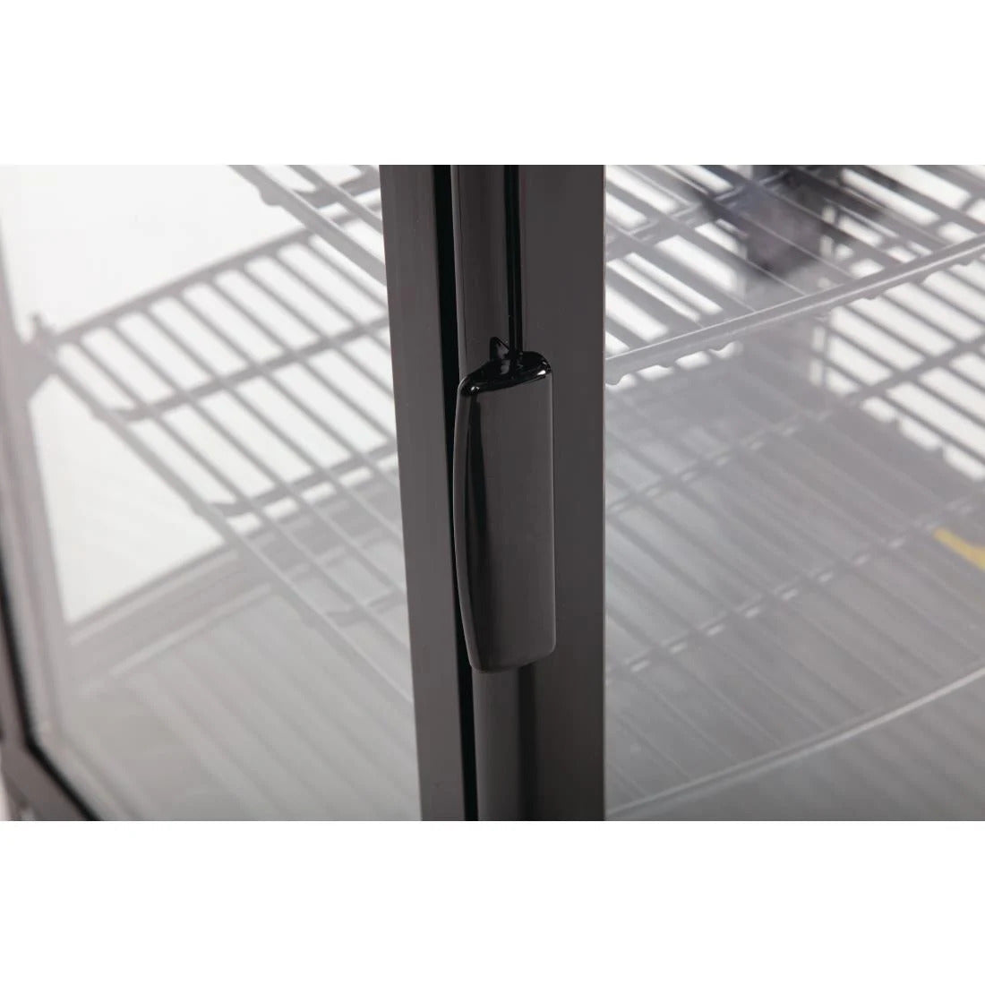 Polar C-Series Energy Efficient Curved Door Display Fridge Black - 86Ltr - CX574-A
