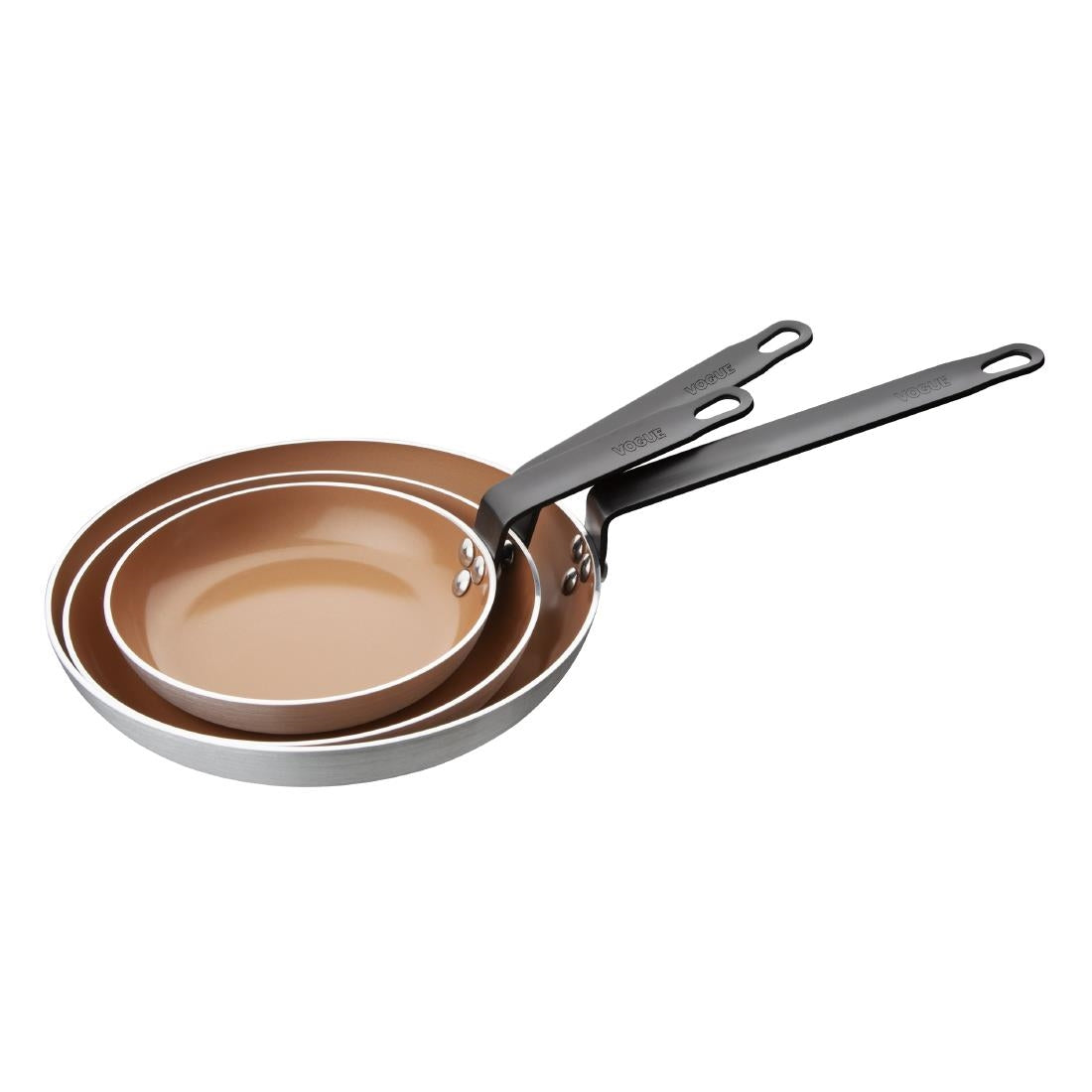 Vogue Aluminium Non-Stick Ceramic Coated Frying Pan 28cm - DP485