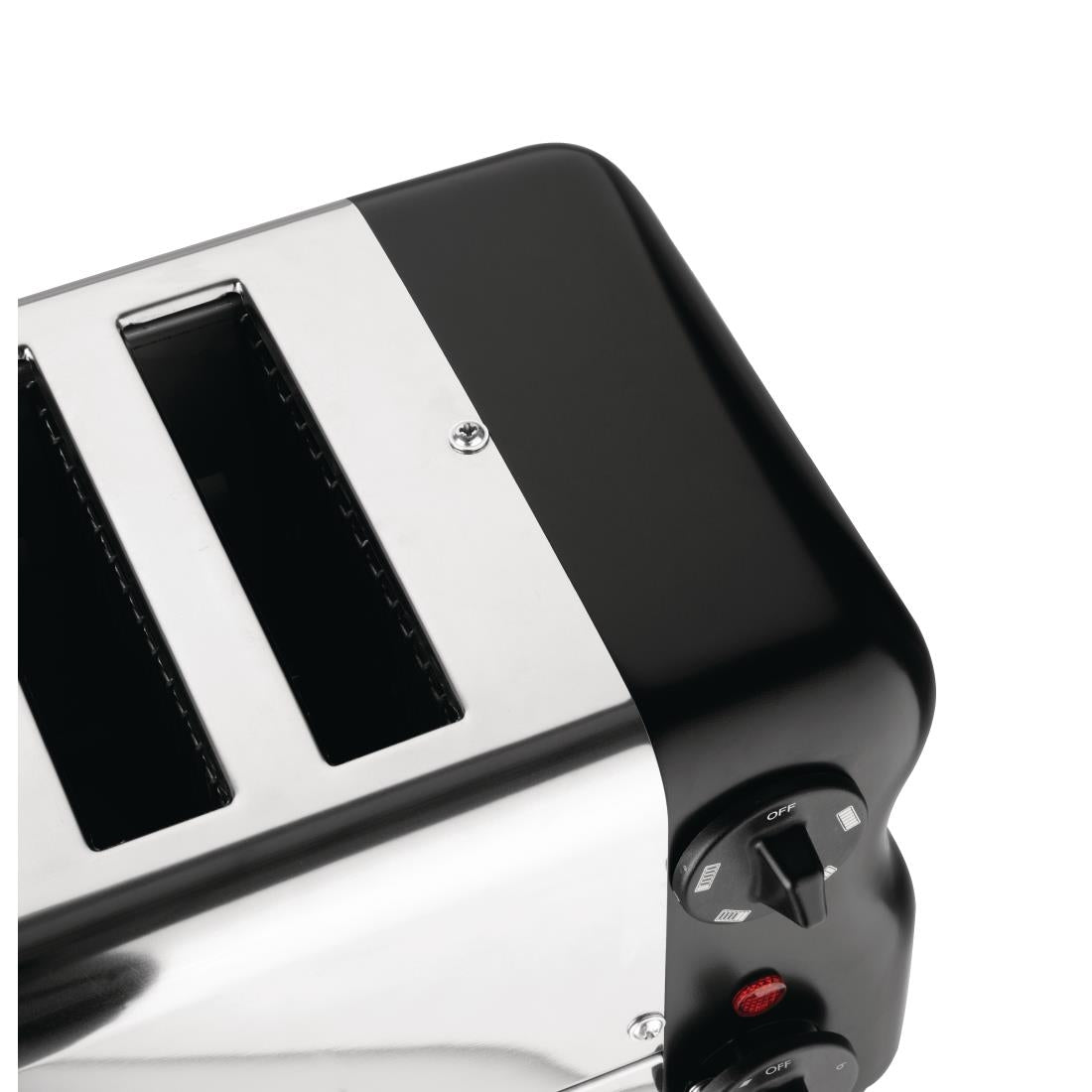 Rowlett Esprit 6 Slot Toaster Jet Black w/2x Additional Elements & Sandwich Cage - HW917-A