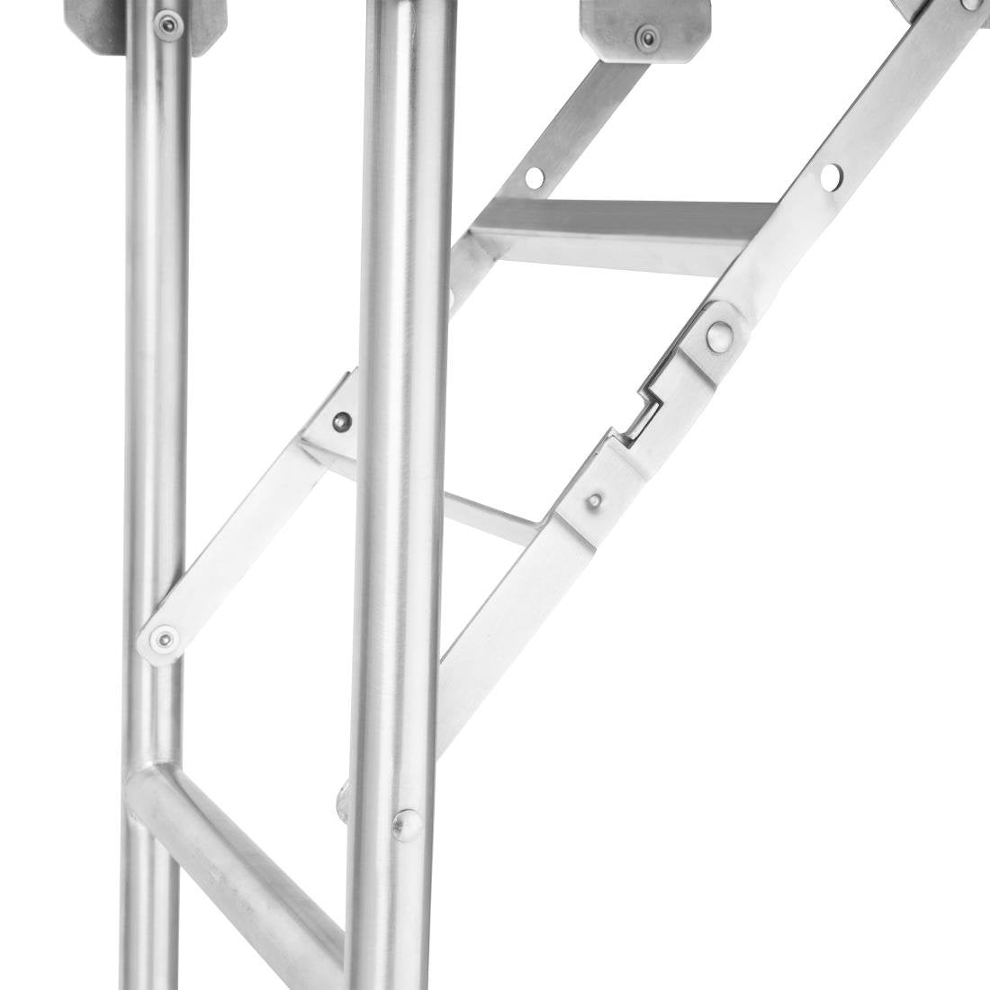 Vogue Stainless Steel Folding Work Table 1830x760x780 - DR195