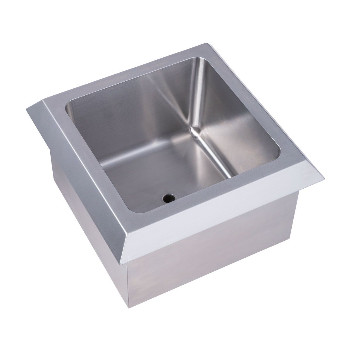 3Monkeez Drop In Insulated Stainless Steel Ice Well (300x300x200) - ICEDI-303020